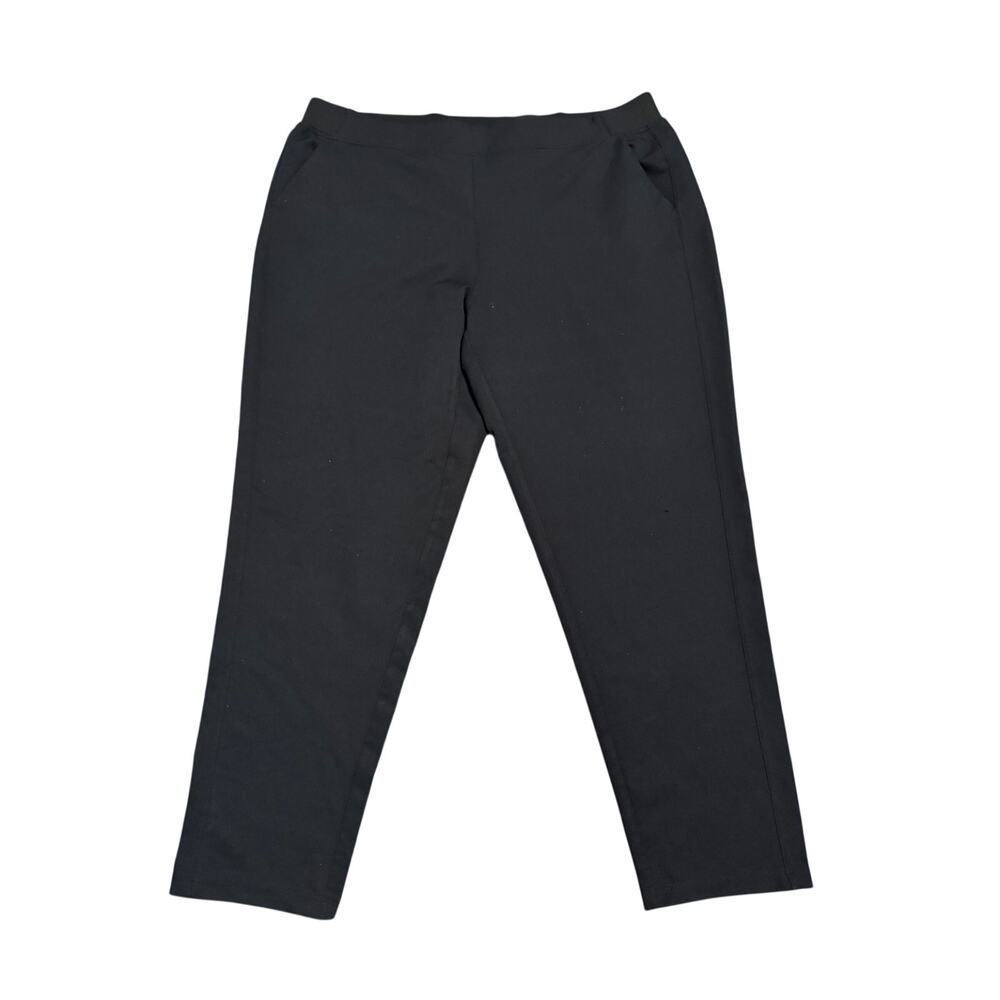 32 Degrees Cool Ladies XL Black Workout Pants Activewear Pull On Pants